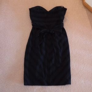 NWOT BCBGirls Strapless Stripe Dress